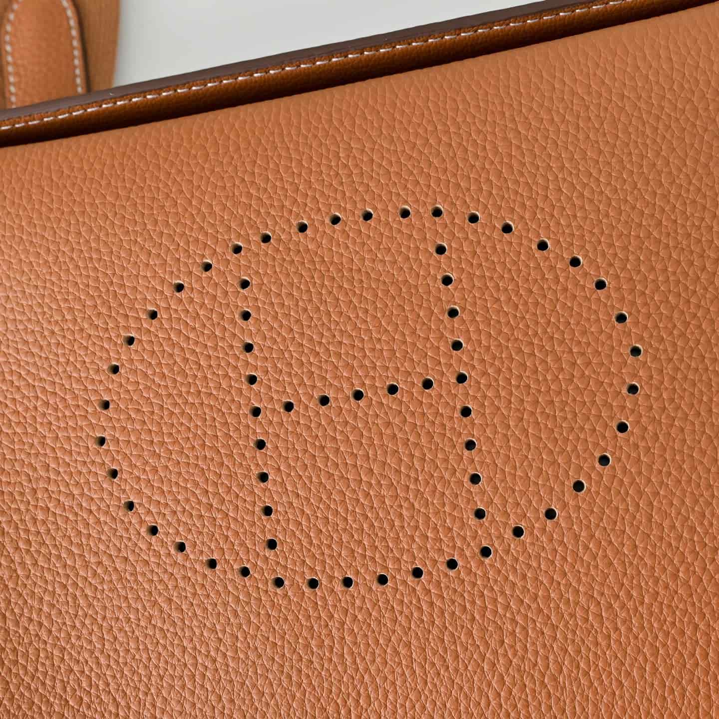Hermès Videpoches Bag Togo Leather In Tan WAX High