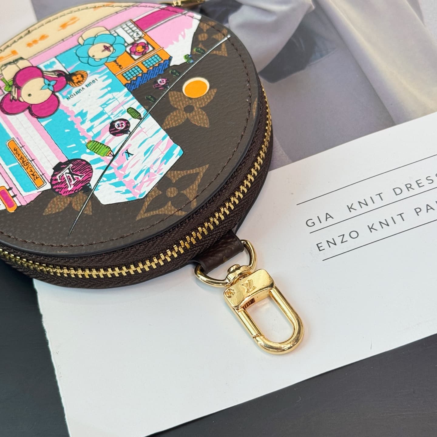 Louis Vuitton Round Coin Purse