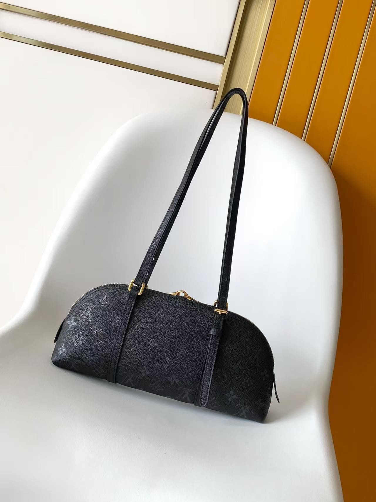 Louis Vuitton Squire East-West Boldly Black Calfskin leather M3A167 High