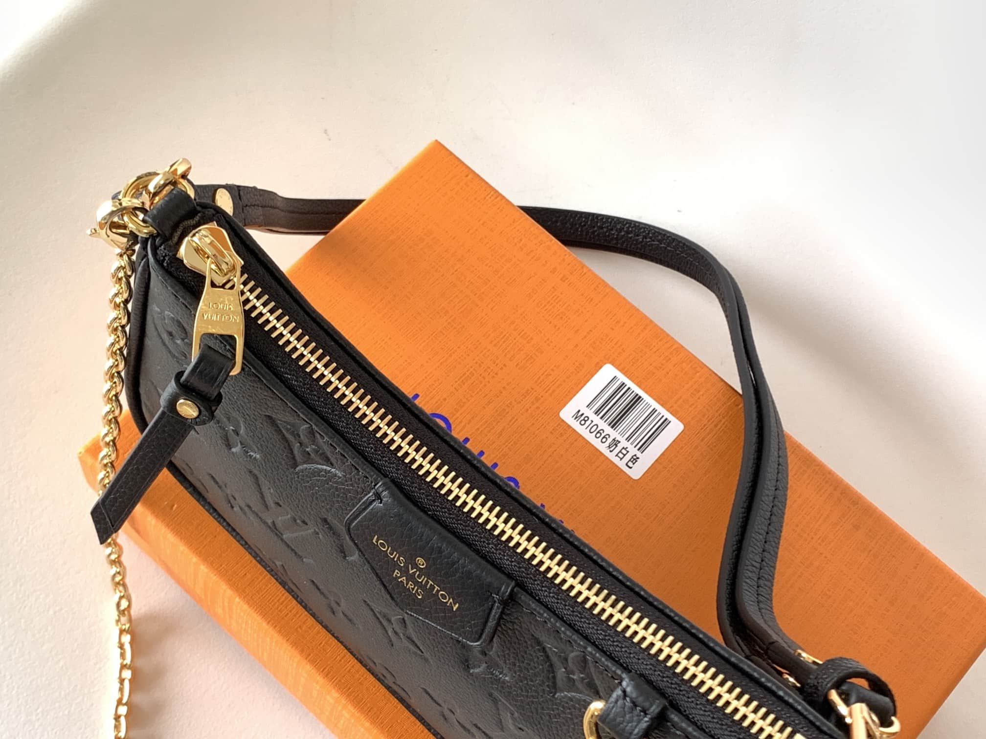 Louis Vuitton EASY POUCH ON STRAP Monogram Empreinte Leather M80349 High