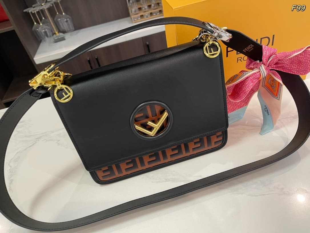 Fendi Kan I F Shoulder Bag