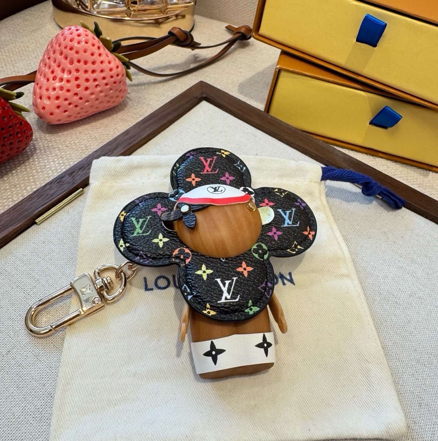 Louis Vuitton Vivienne Baker Bag Charm Key Holder