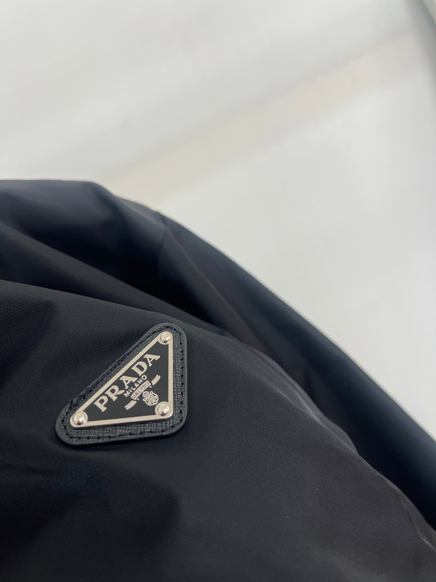 Prada Black Re-Nylon Blouson Jacket