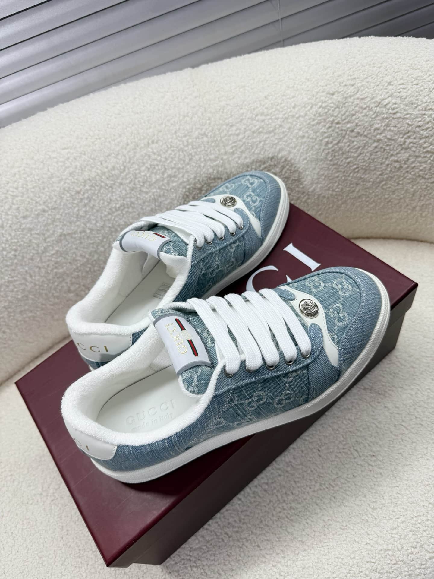 Gucci Screener Sneaker shoes Men Women