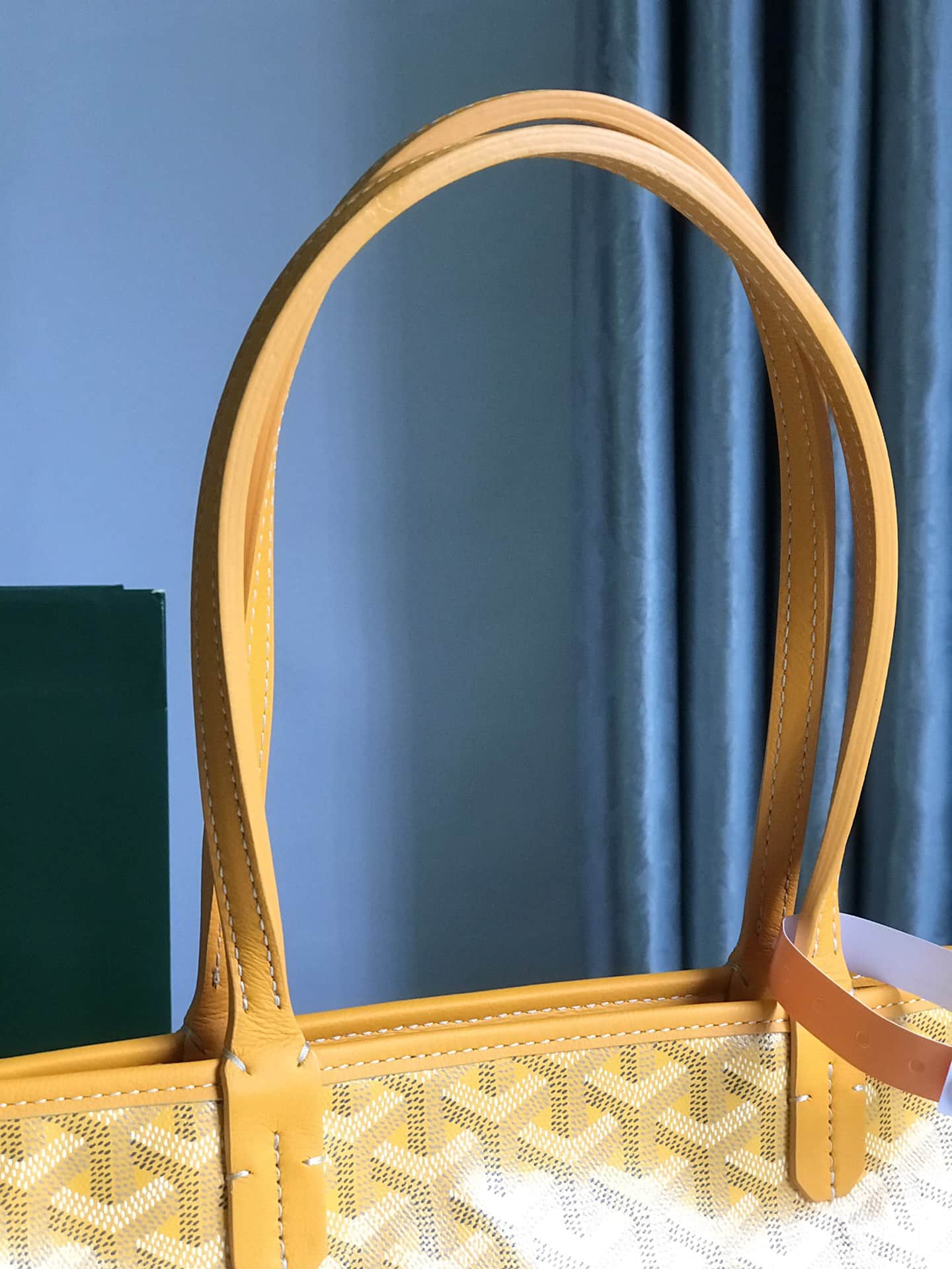 ARTOIS PM BAG Goyardine Canvas & Chevroches Calfskin Yellow High