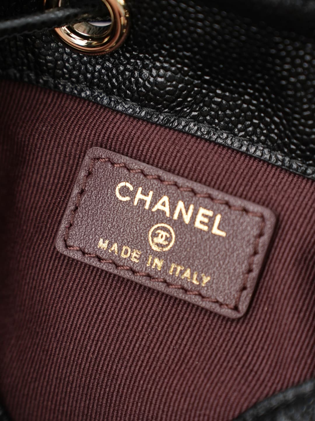 Chanel Business Affinity Bucket Bag Grained Calfskin&Gold-Tone Metal Black AS4775 A
