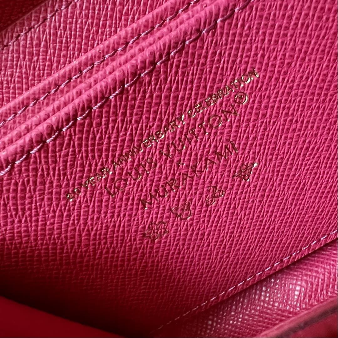 Louis Vuitton x Murakami Zippy Coin Purse Monogram coated canvas M13409 High