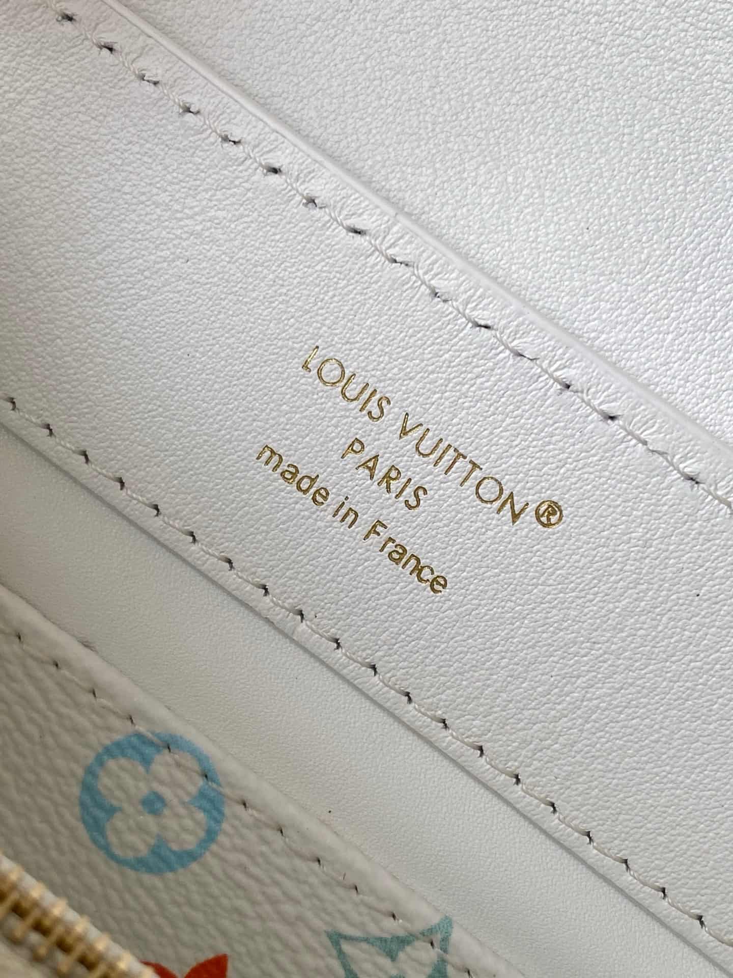Louis Vuitton x TM Capucines East-West Mini Snow Cowhide leather M27636 TOP