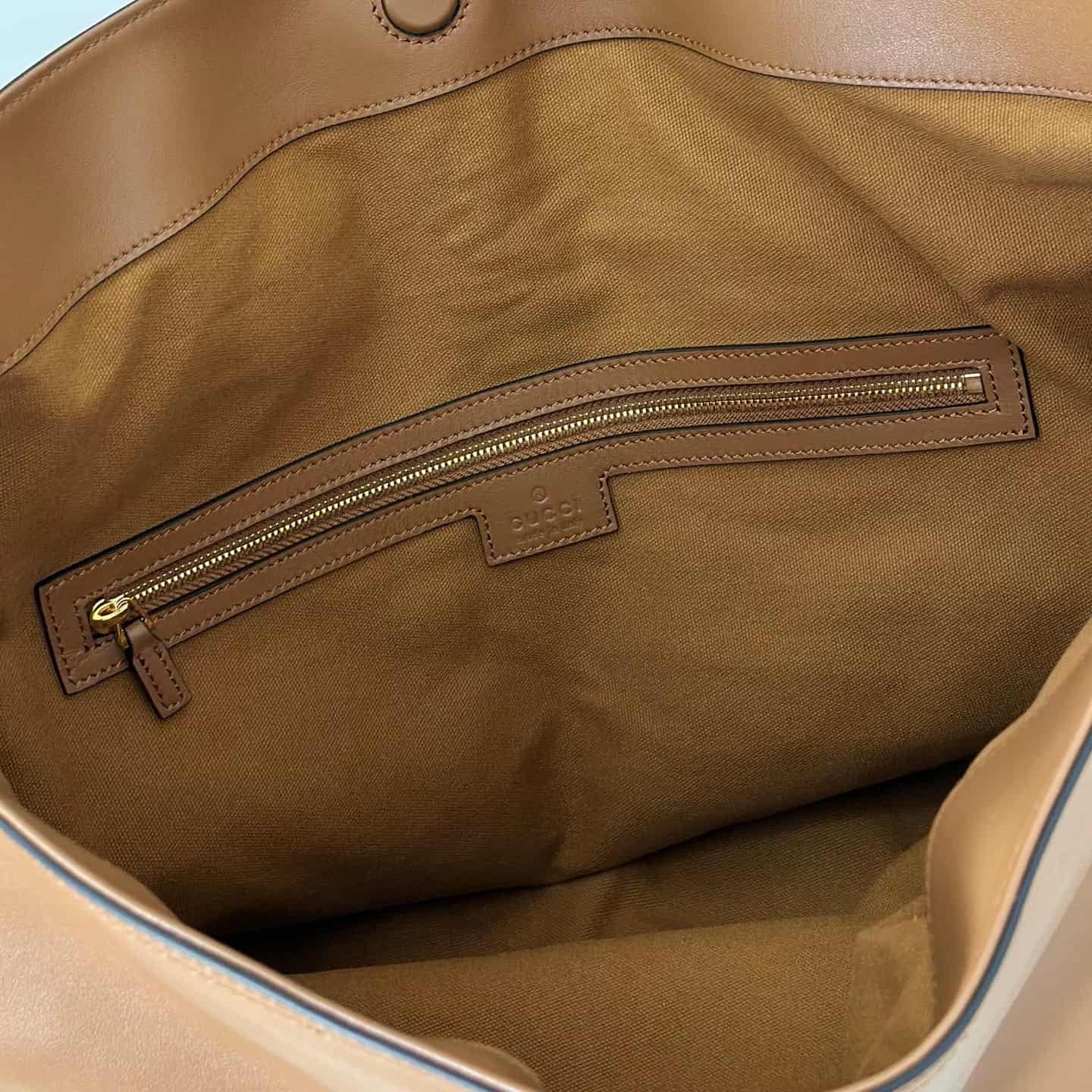 Gucci Beatrix large tote bag 850546 brown leather High