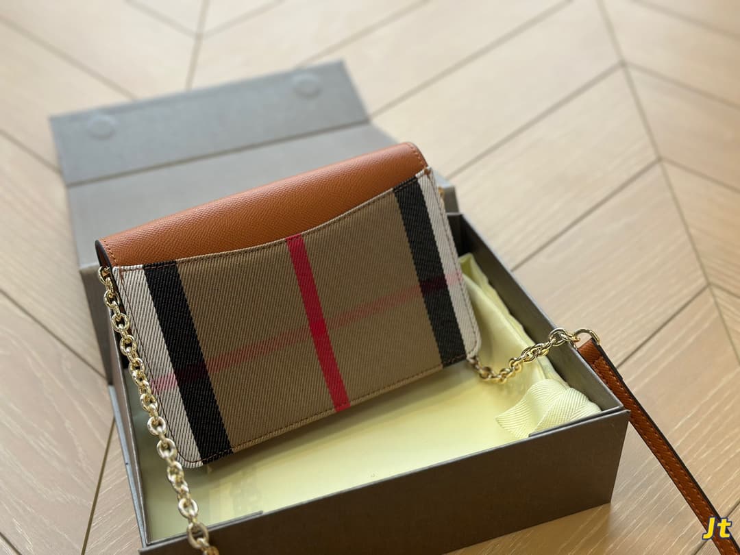 Burberry Hampshire House Check Crossbody Bag