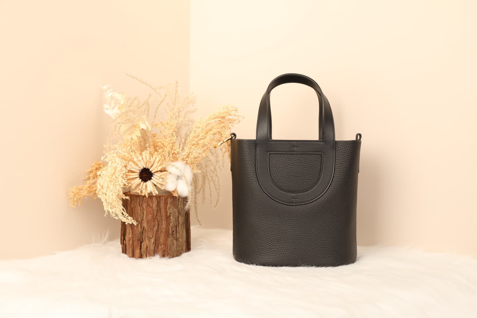 Hermès Picotin In-The-Loop 18 bag Silver/Gold Metal Blanc Wax High