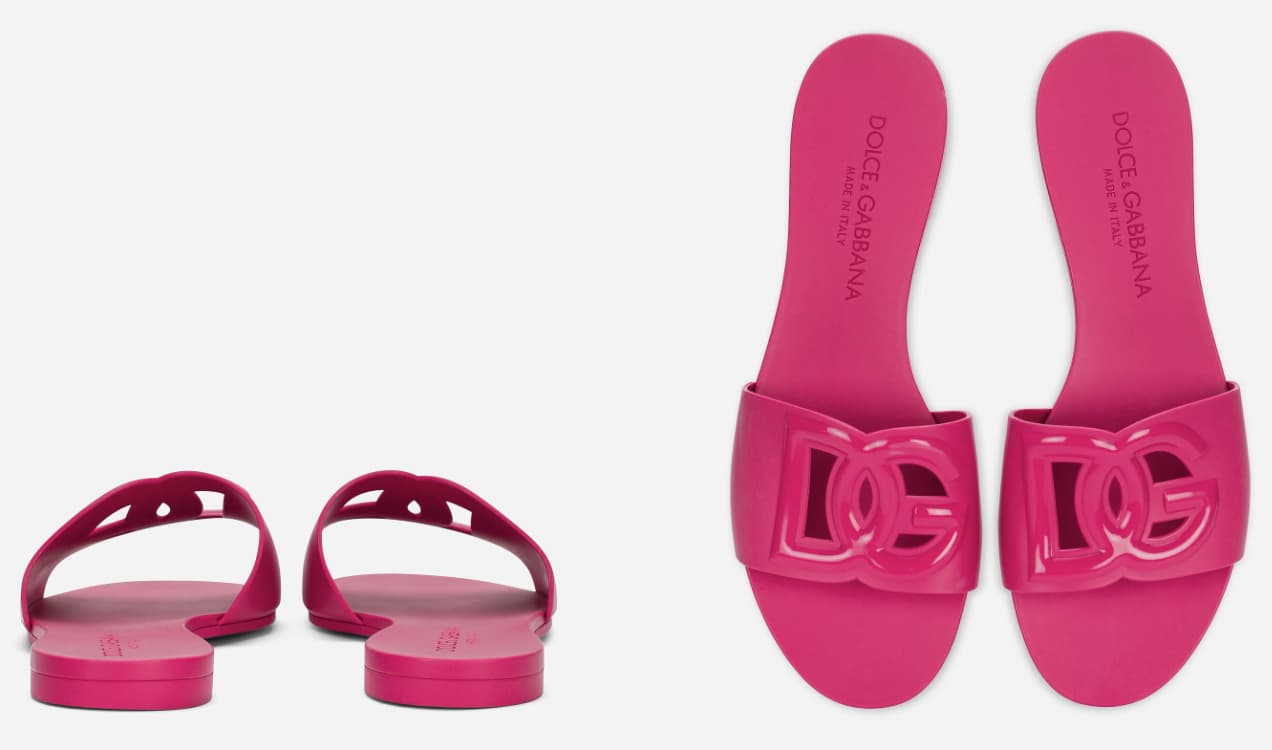 Dolce & Gabbana Bianca slides