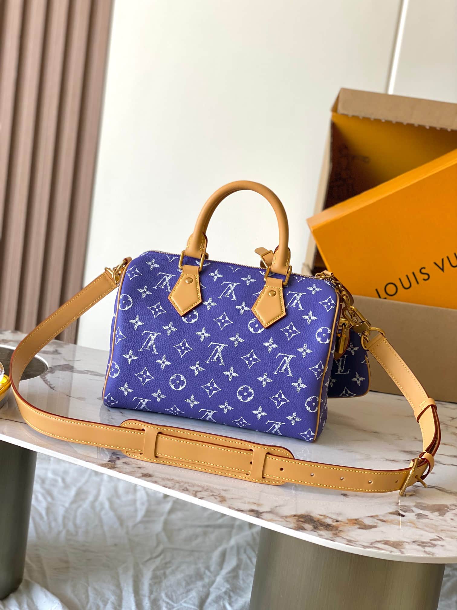 Louis Vuitton Speedy P9 Bandoulière 25 Amethyst Purple Calf leather M11562 TOP