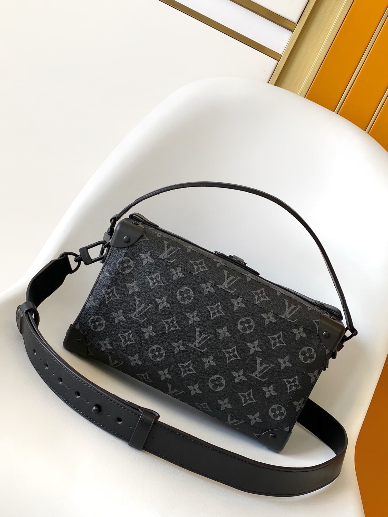 Louis Vuitton Soul Trunk East West Monogram Eclipse coated canvas M11744 High