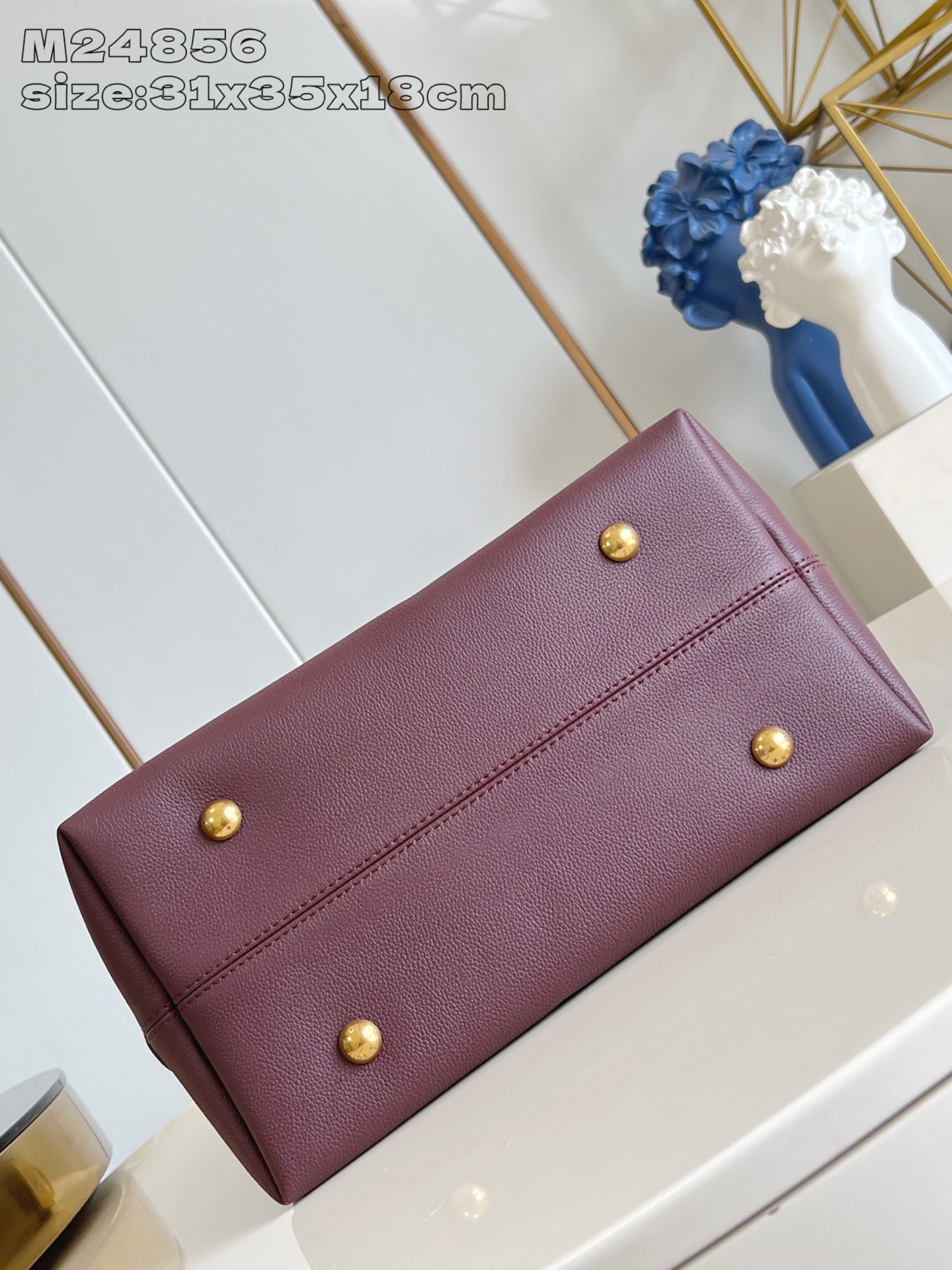 Louis Vuitton Low Key Hobo MM Monogram Rouge Calf leather M24856 High
