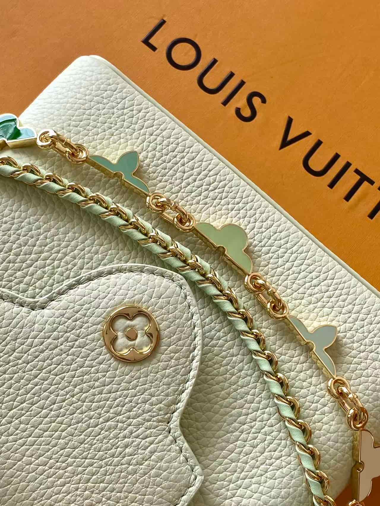 Louis Vuitton Capucines Mini Minty Taurillon leather M29951 TOP