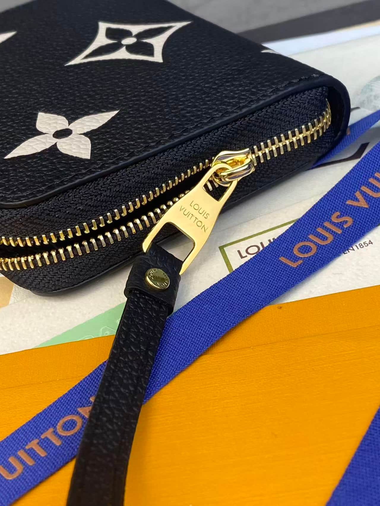 Louis Vuitton ZIPPY COIN PURSE Monogram Empreinte M69797 Black High