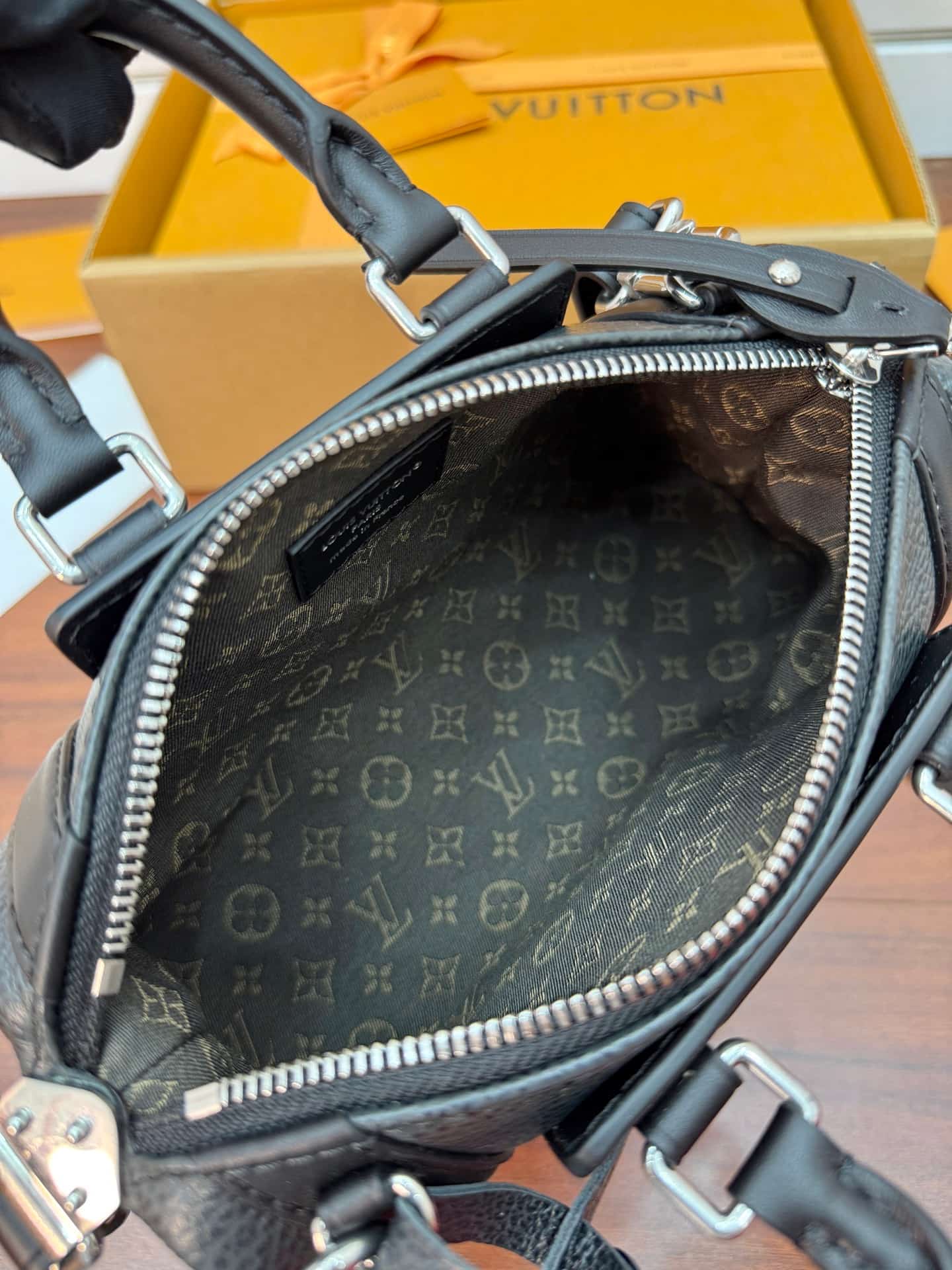 Louis Vuitton Nano LV Biker Black Lambskin M14623 TOP