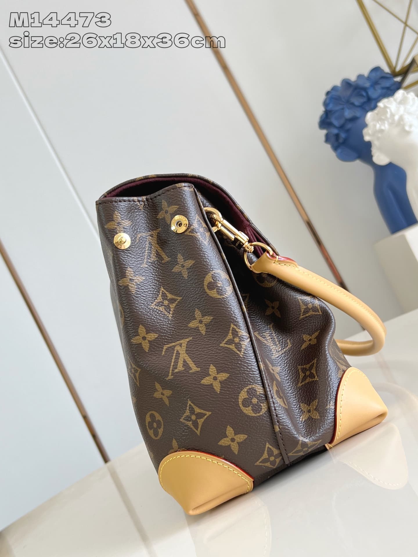 Louis Vuitton Hide Away MM Monogram Coated canvas M14473 High
