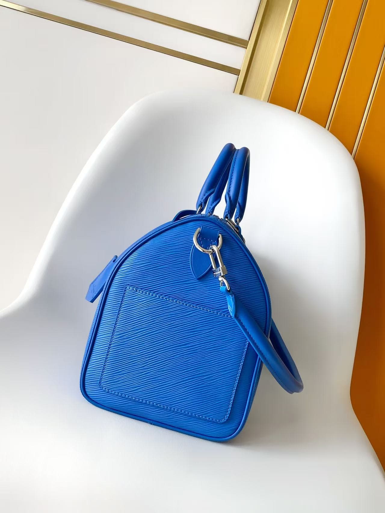 Louis Vuitton Speedy Soft 30 Ocean Blue Cowhide leather M29096 High