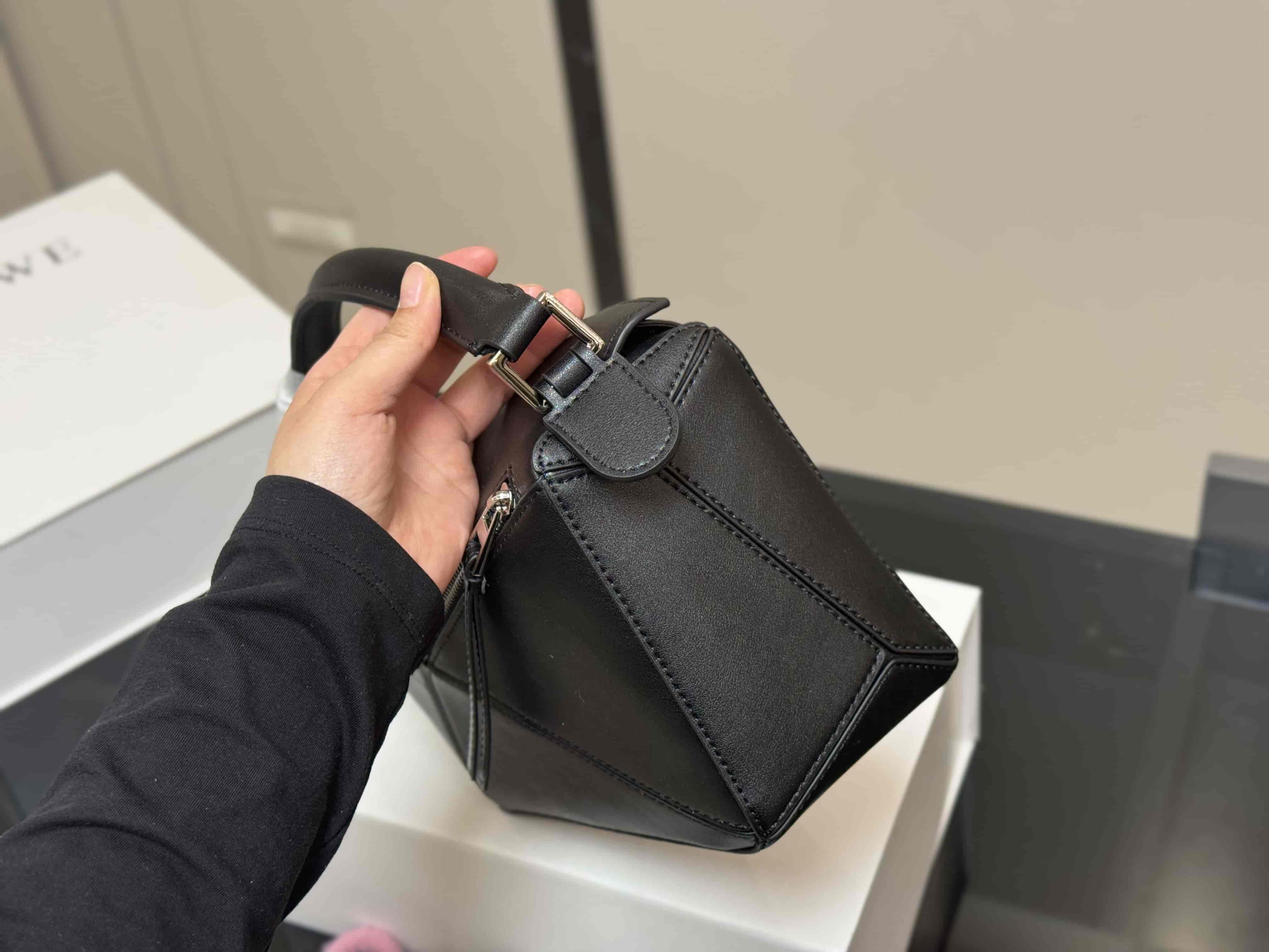 Small Puzzle bag in Calfskin