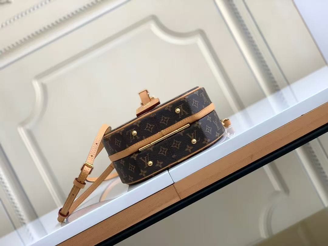 Louis Vuitton Petite Boite Chapeau Monogram coated canvas M43514 High