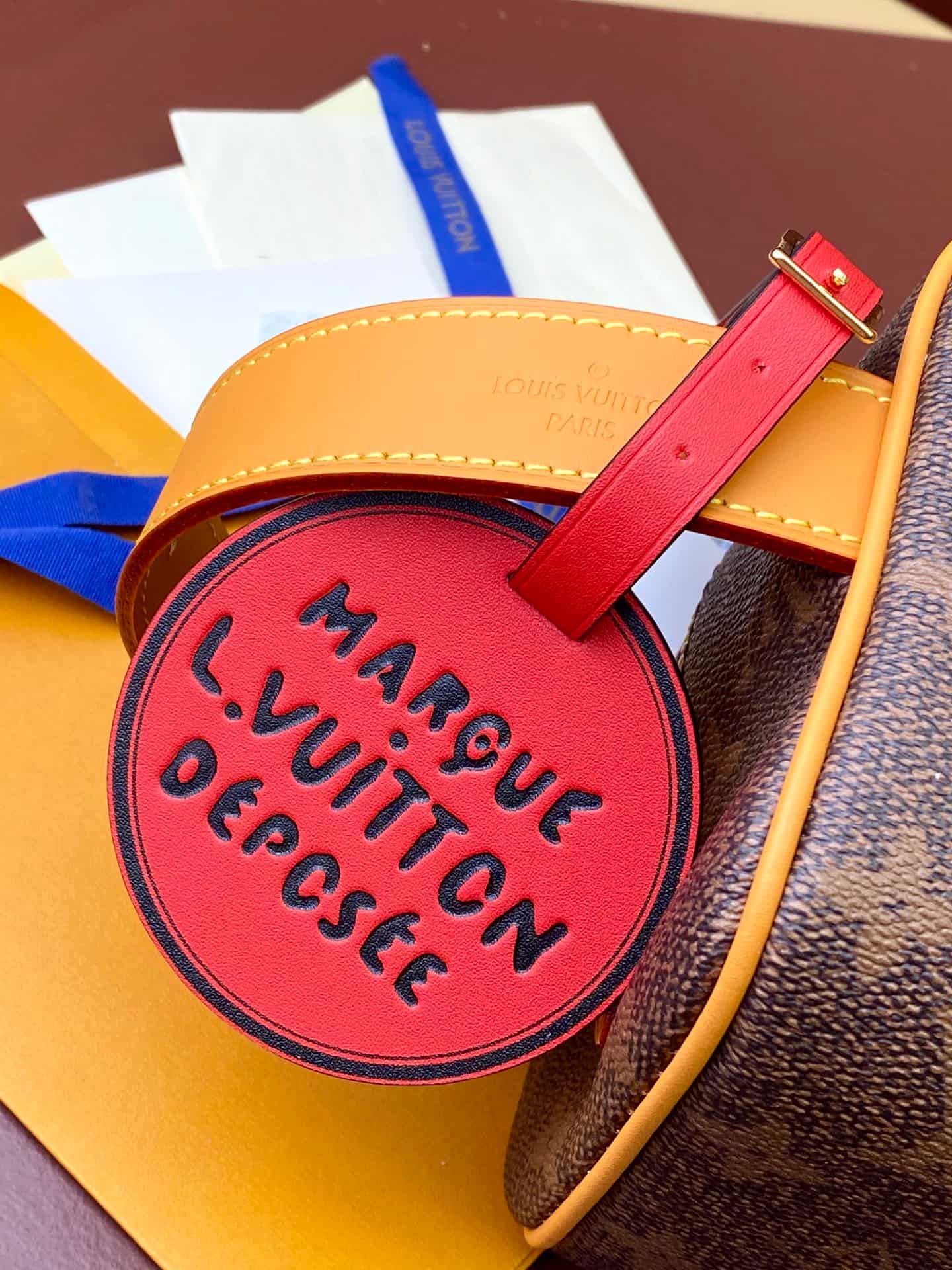 Louis Vuitton Locker Dopp Kit Monogram Dust coated canvas M83112 High