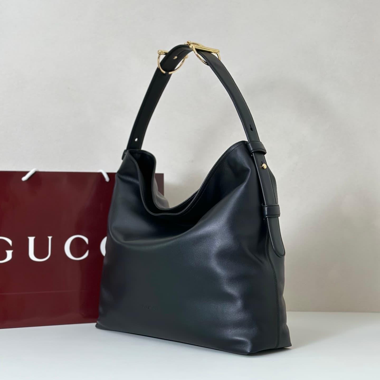 Gucci Beatrix large tote bag 850546 black leather High