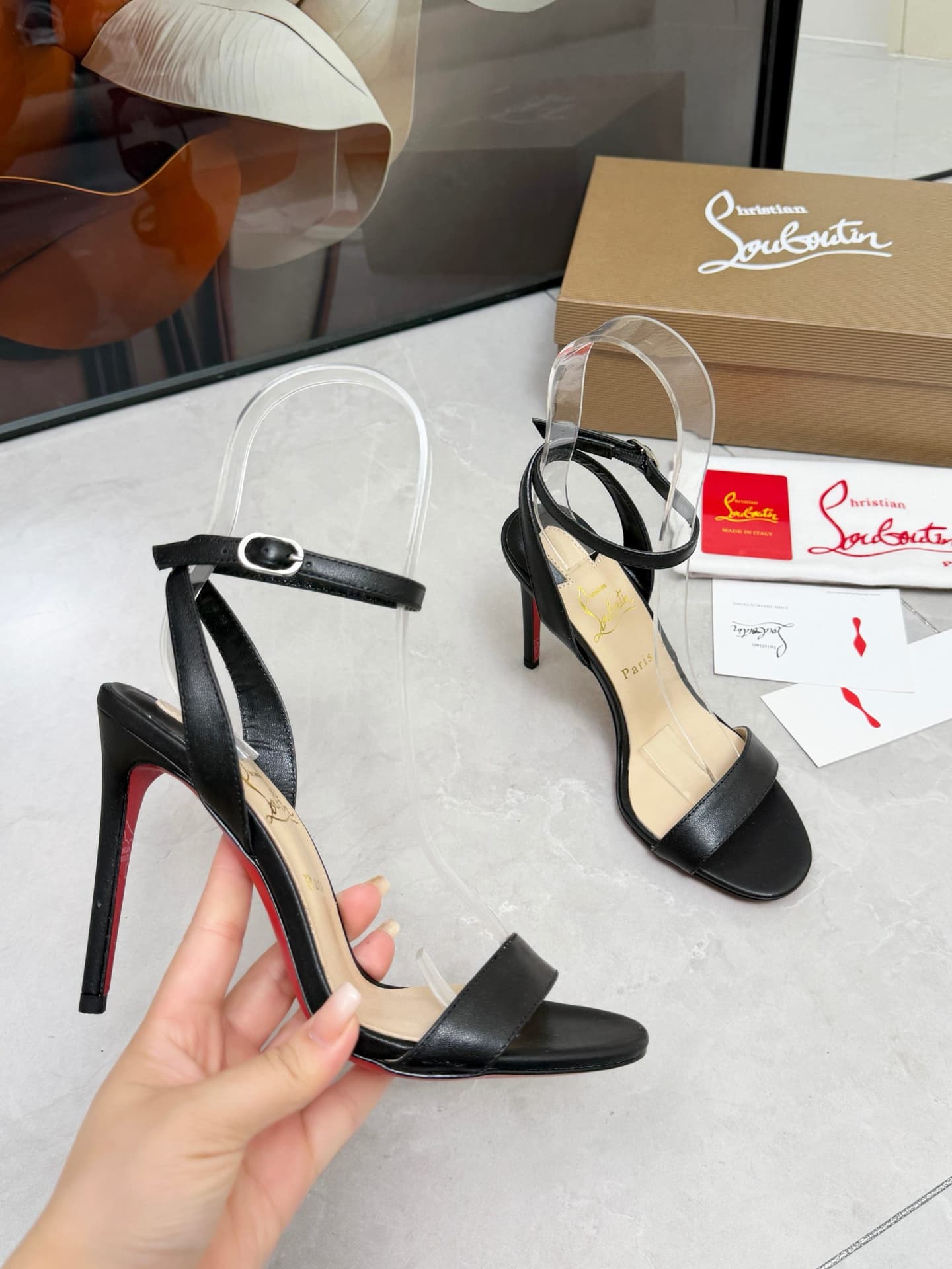Christian Louboutin Loubigirl leather sandals