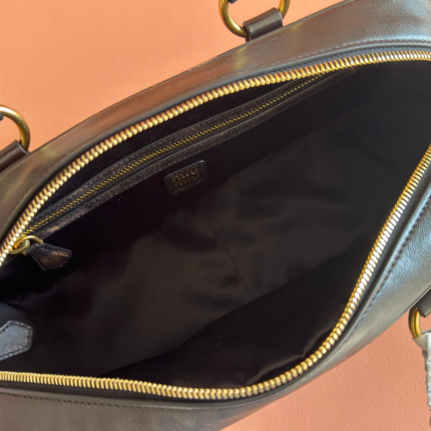 Miu Miu Pocket leather shoulder bag 5BB179 High