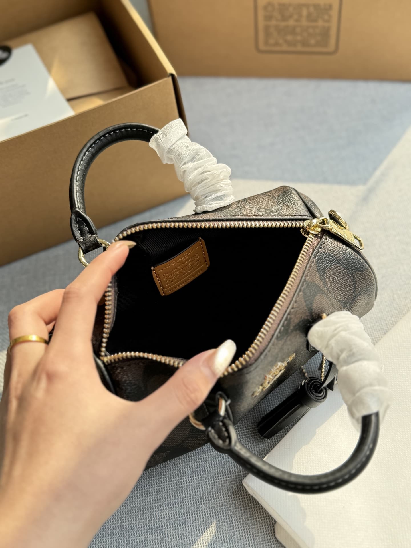 Coach Lacey Crossbody Bag In Signature Canvas