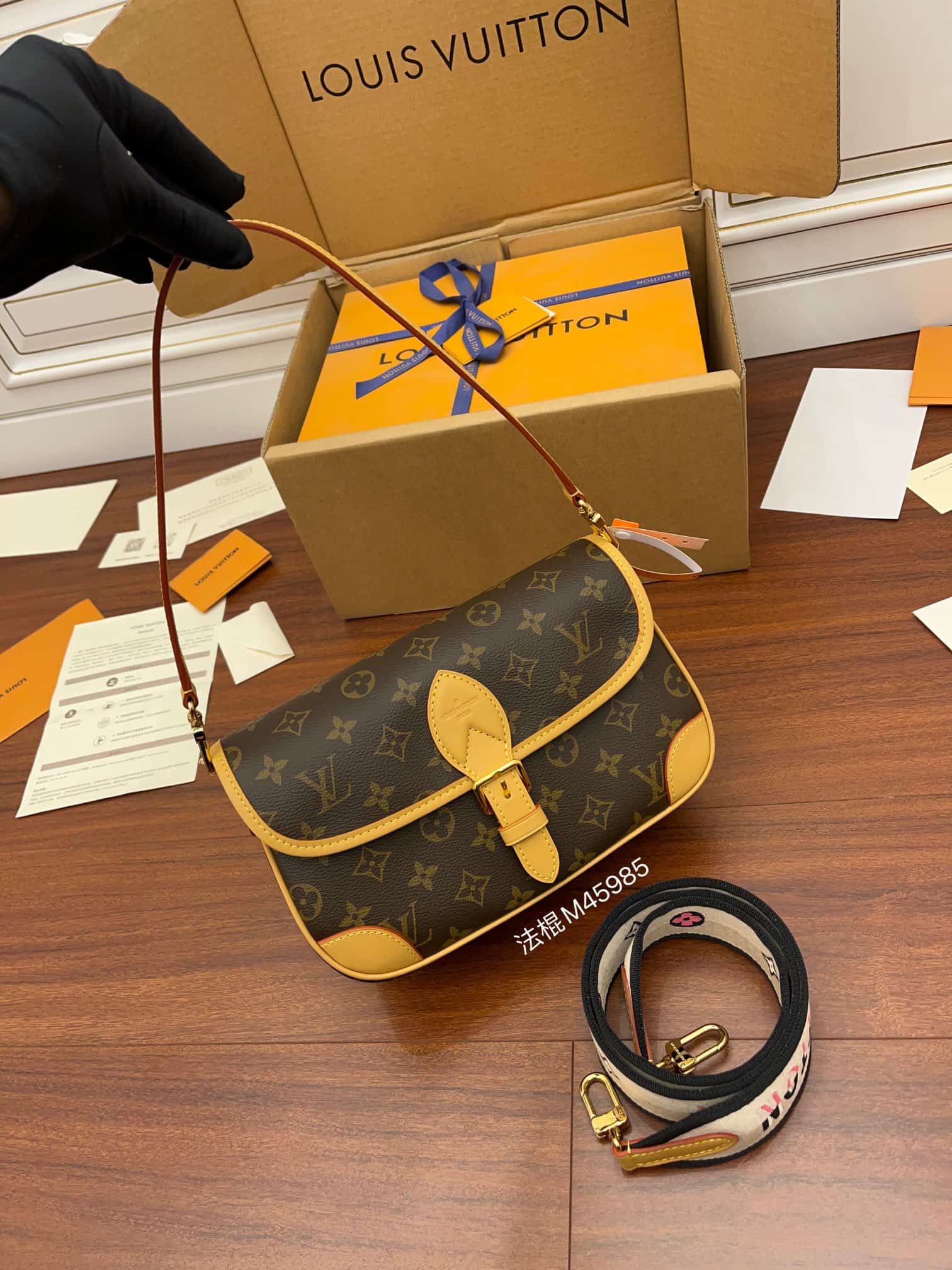 Louis Vuitton Diane Monogram coated canvas M45985 Top