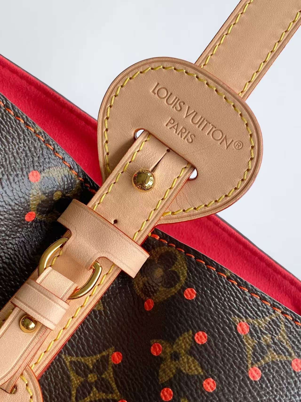 Louis Vuitton All In BB Vibrant Red Monogram coated canvas M29076 High