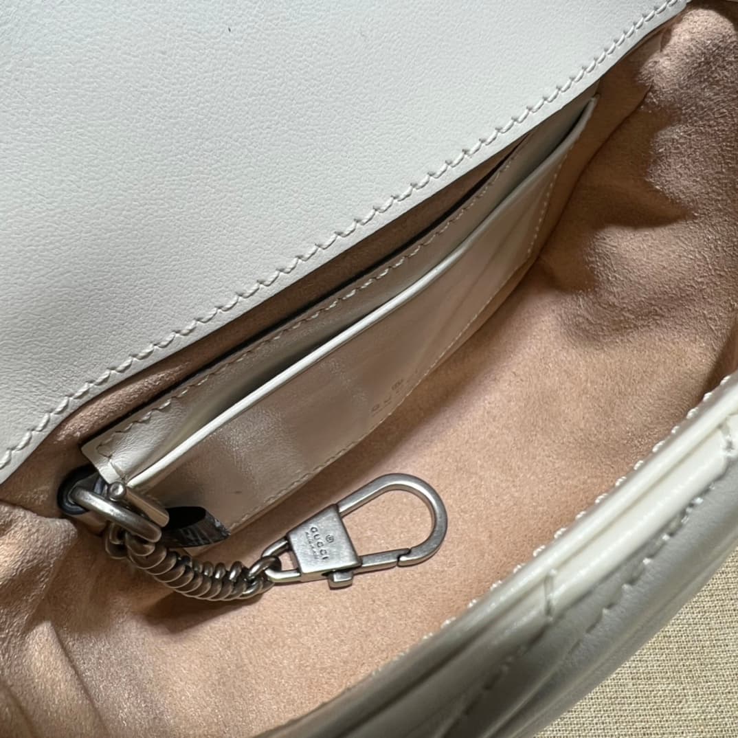 Gucci GG Marmont belt bag ‎739599 beige High