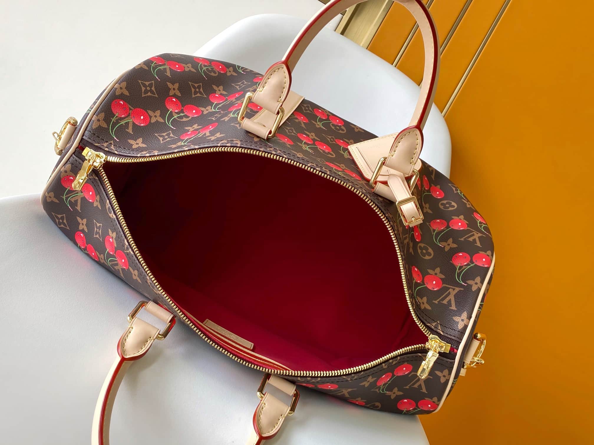 Louis Vuitton x Murakami Keepall Bandoulière 45 Monogram coated canvas M13764 High