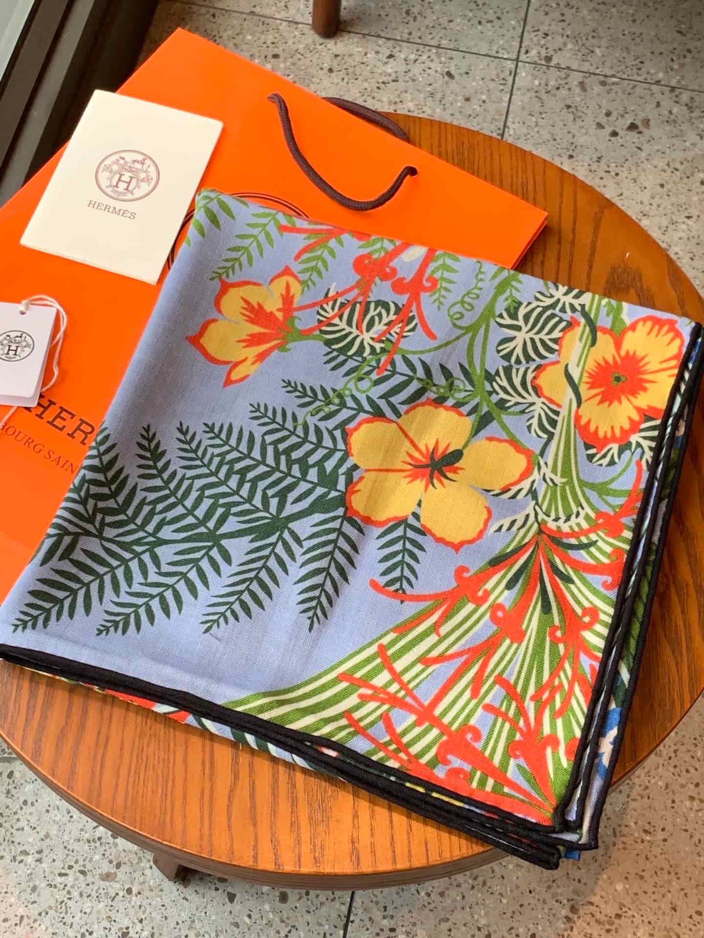 Hermes Tyger Tyger scarf