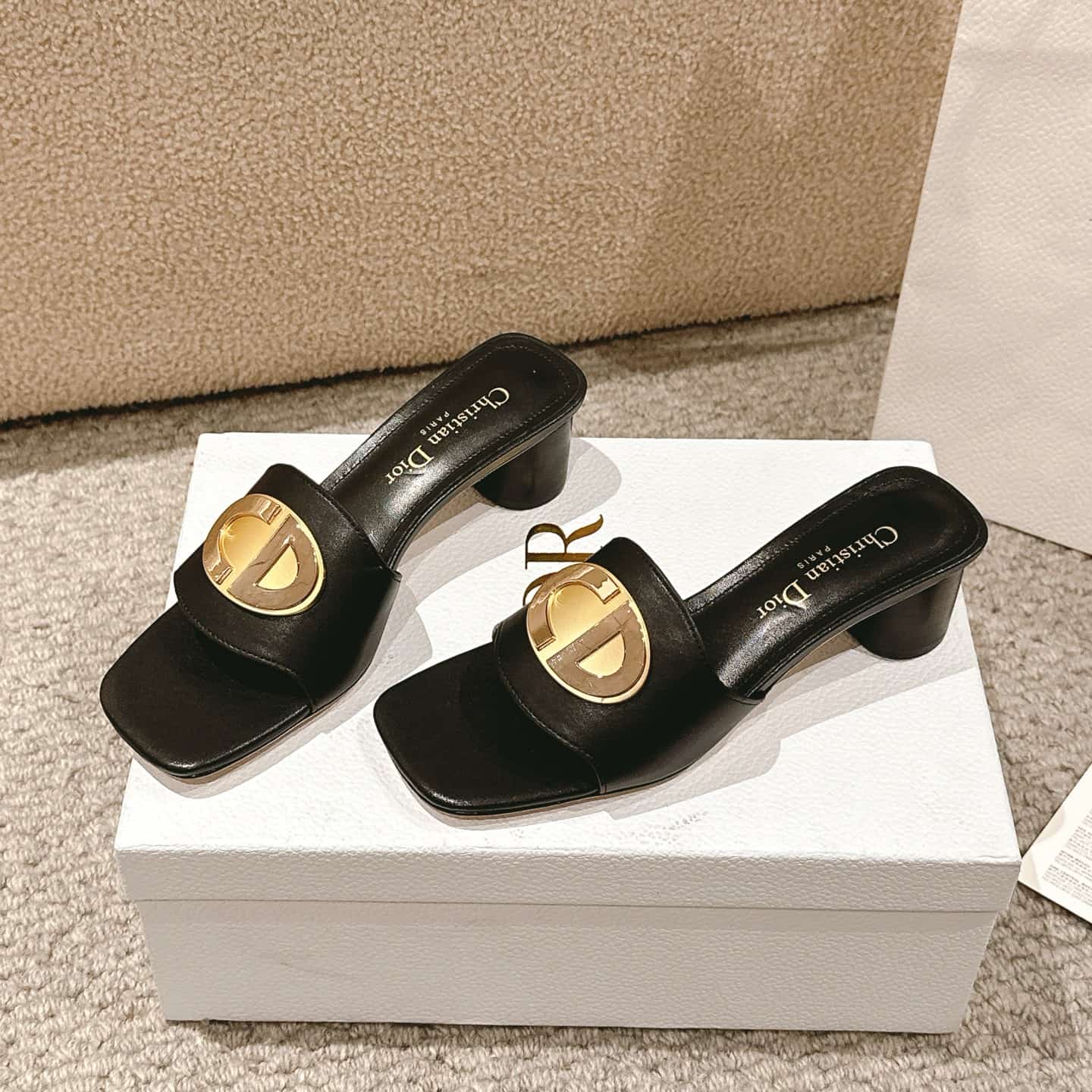 Dior Montaigne Slide Shoes Women