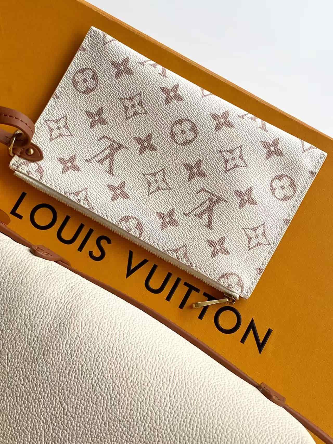 Louis Vuitton Low Key Hobo PM Quartz Calf leather M2A208 High