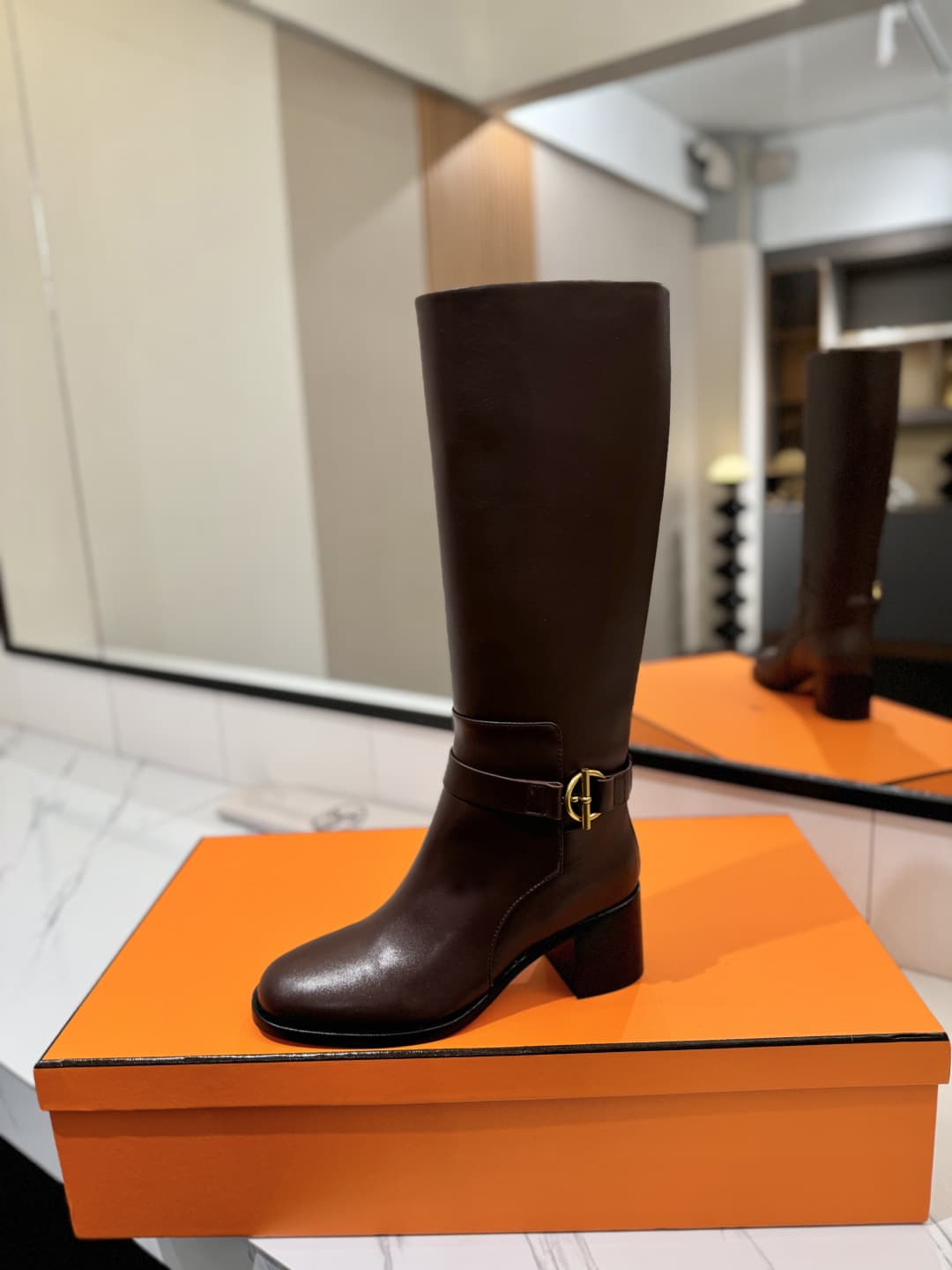 Hermes Justine 50 boots Shoes Women