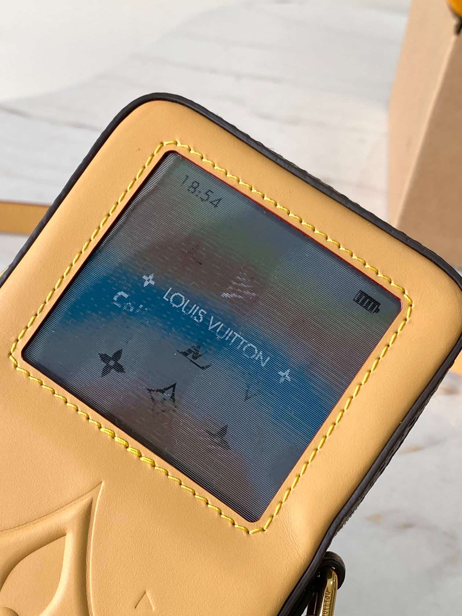 Louis Vuitton Music Player Wearable Wallet Cowhide leather and Monogram coated canvas M14063 TOP