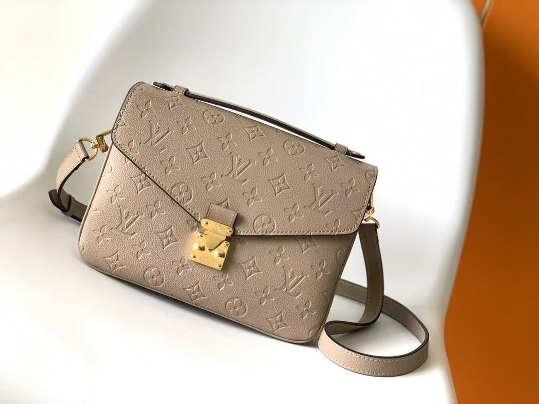 Louis Vuitton POCHETTE MÉTIS Bag Monogram Empreinte Turtledove M44881 High