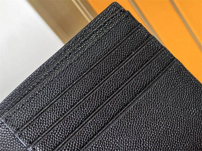 CASSANDRE EAST/WEST WALLET IN GRAIN DE POUDRE LEATHER High