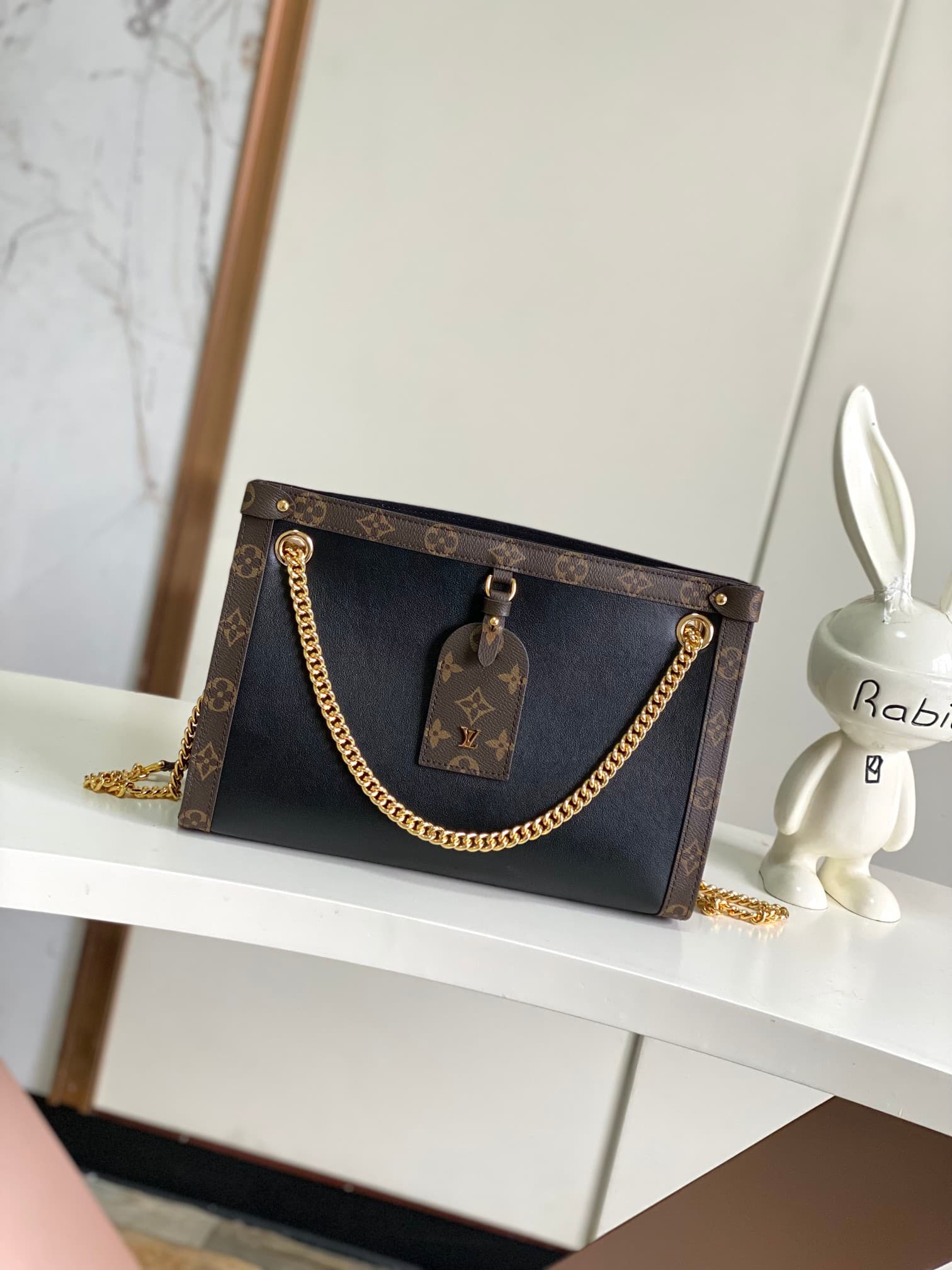 Louis Vuitton Nova PM Calfskin leather M13140 High