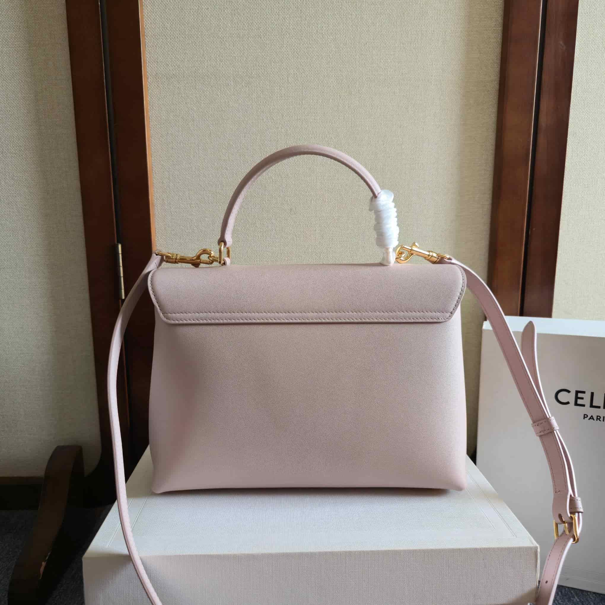 Celine Small Nino bag in Light Pink Supple Calfskin High