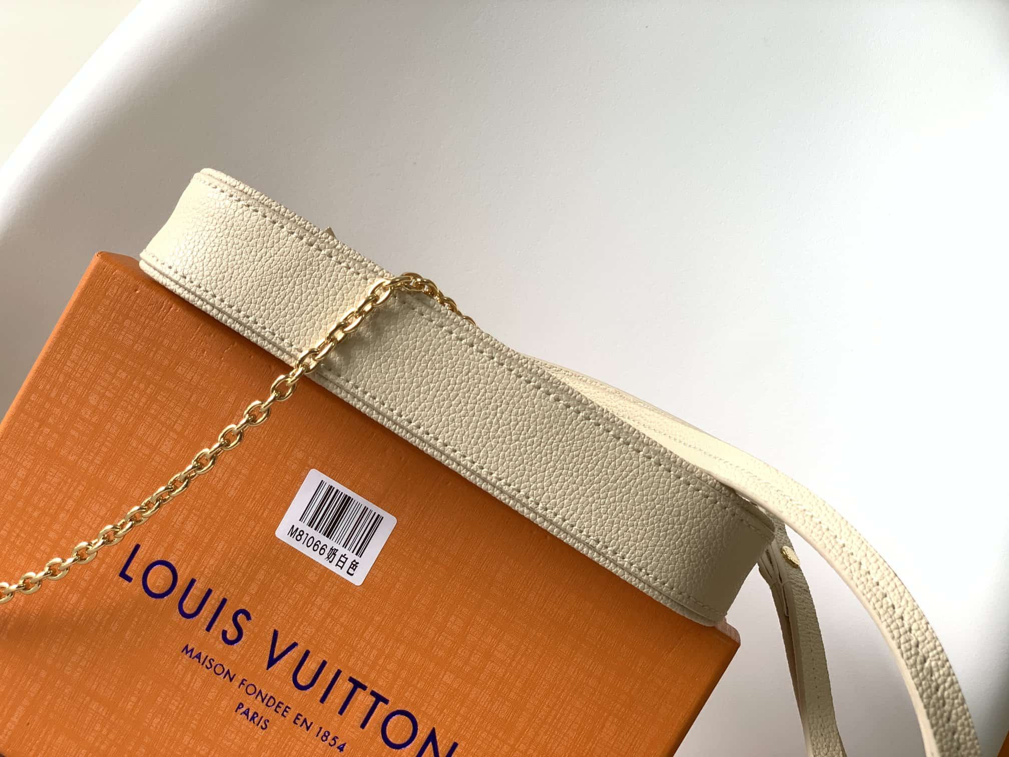 Louis Vuitton EASY POUCH ON STRAP Monogram Empreinte Leather M81066 High