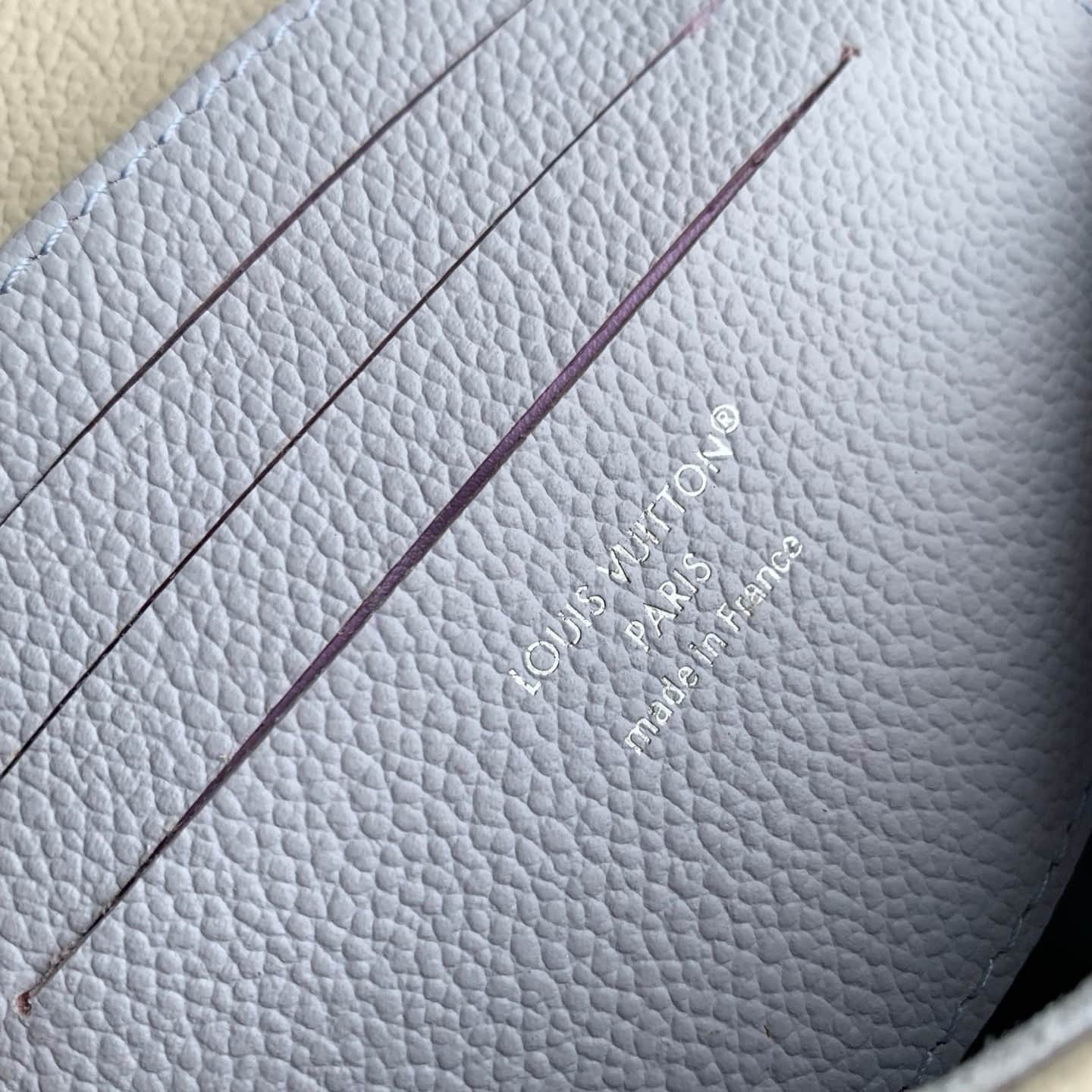 Louis Vuitton Nano Madeleine Monogram Empreinte Link Quartz Cowhide leather M2A374 High