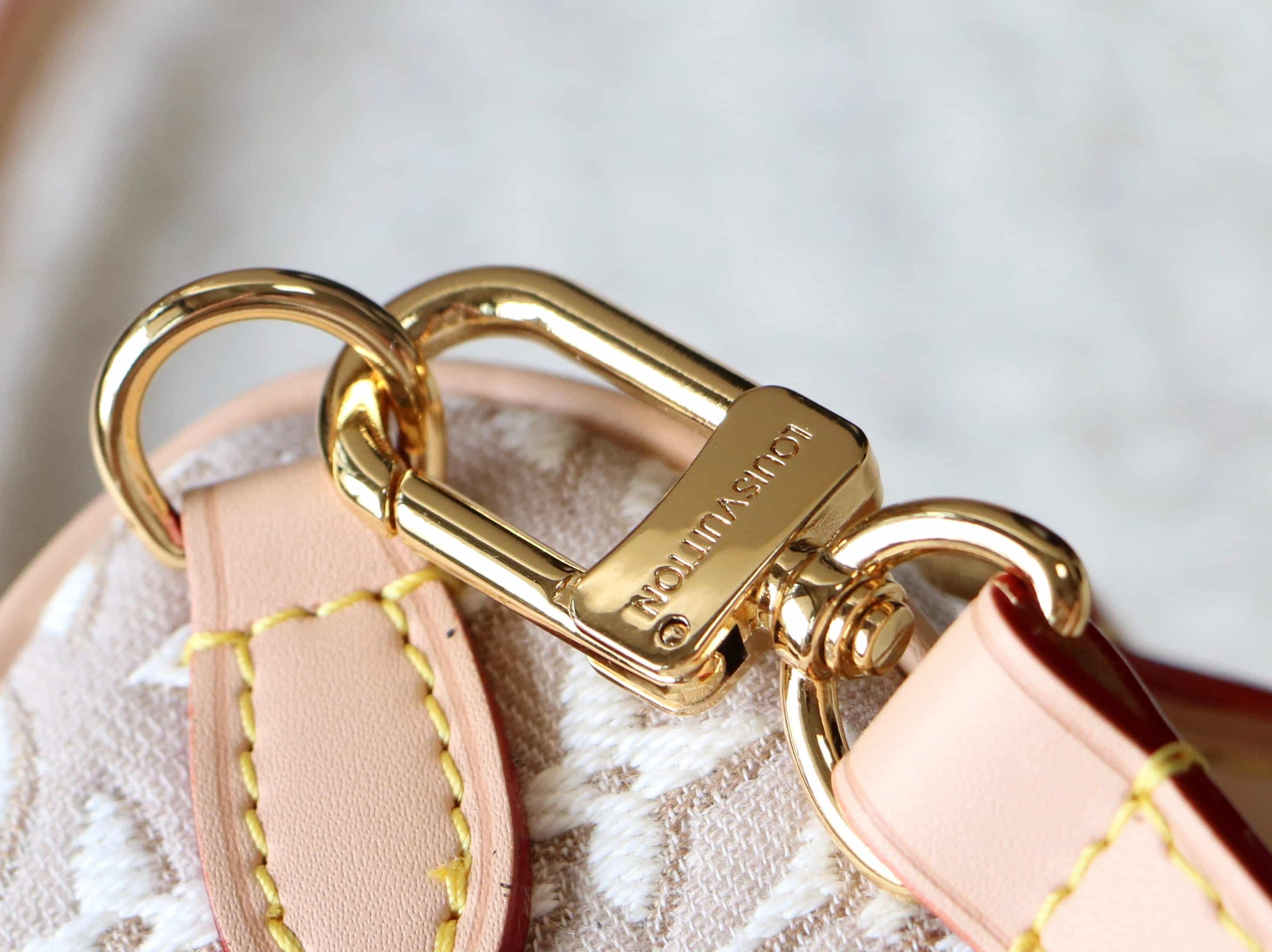 Louis Vuitton Nano Speedy Monogram Emblème Peuplier M28502 High