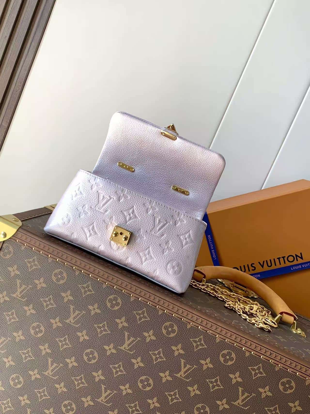 Louis Vuitton Nano Madeleine Cowhide leather M29448 Confetti Pink High