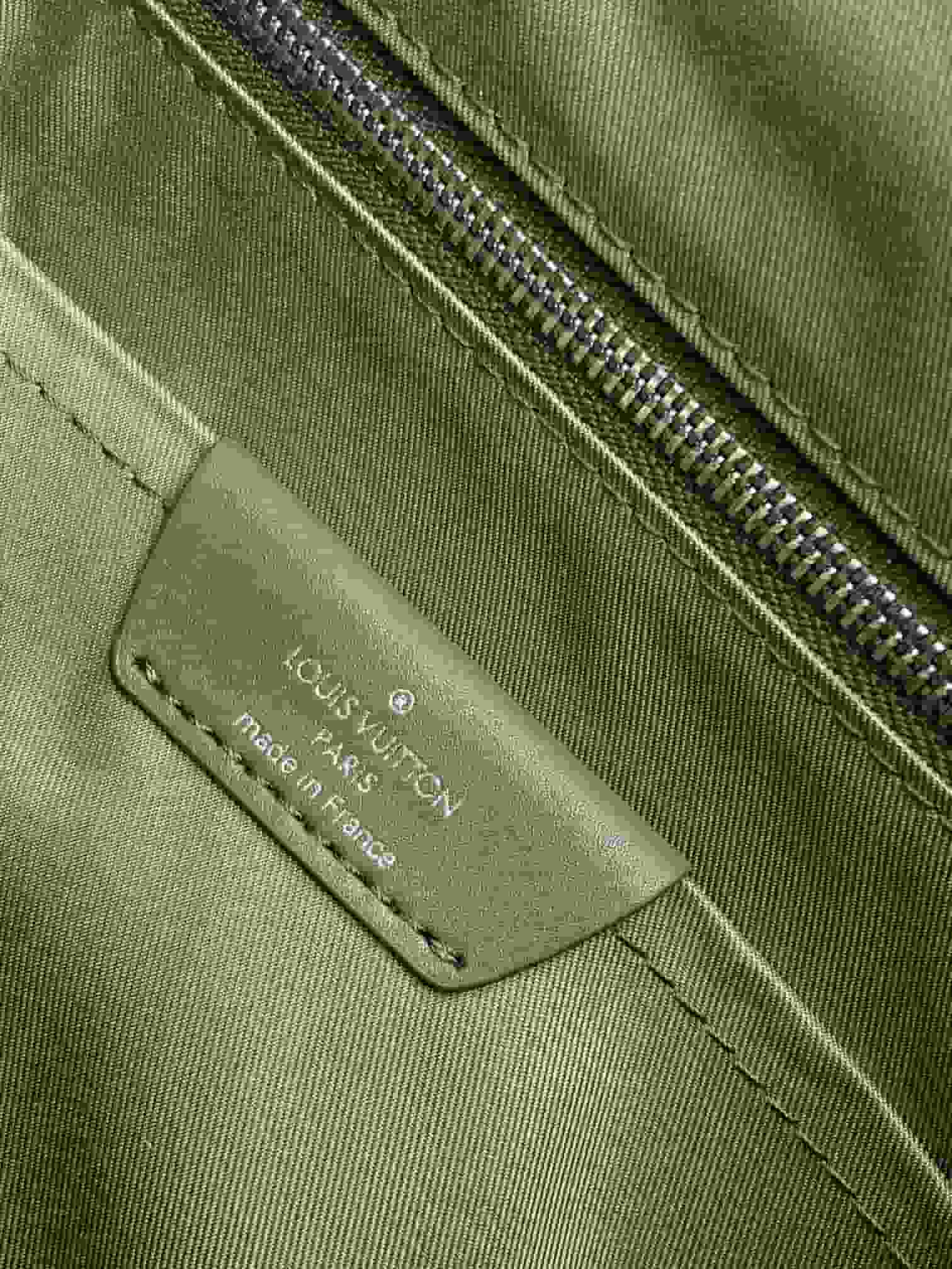 Louis Vuitton Christopher MM Khaki Green Monogram Eclipse coated canvas M28633 High
