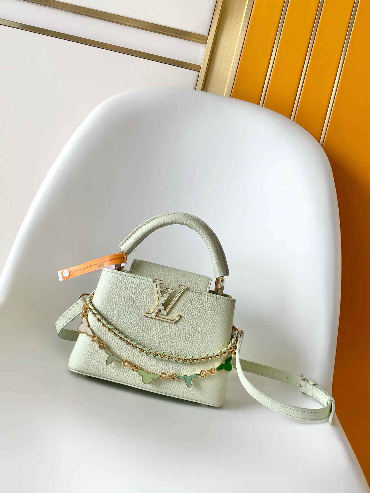 Louis Vuitton Capucines Mini Minty Taurillon leather M29951 TOP